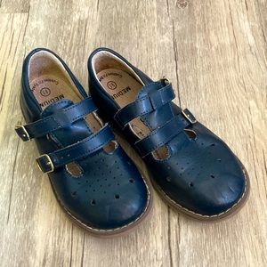 Footmates | Size 9.5 | Navy Leather Dress Shoes